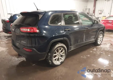 2015 Jeep Cherokee Sport z USA, uszkodzony, nr VIN 1C4PJMAB2FW501982